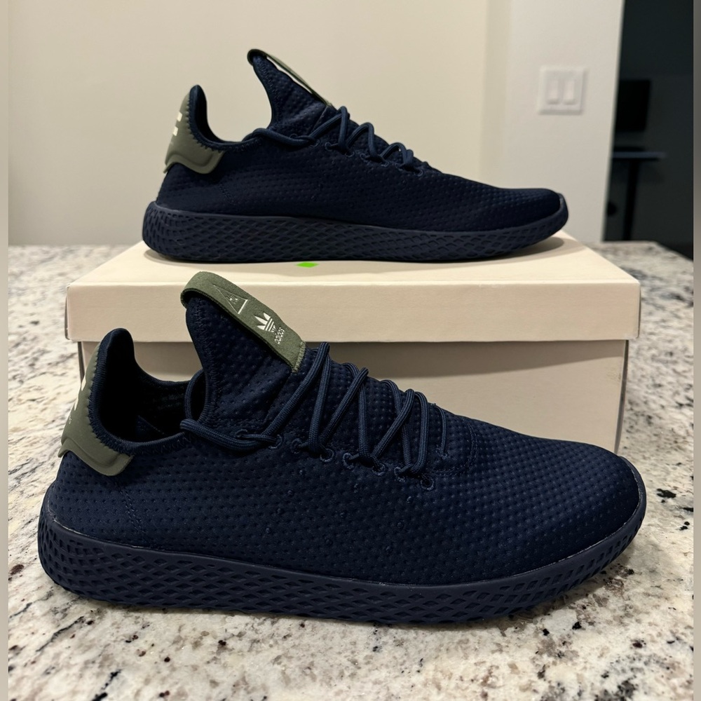 Adidas Pharrel x Tennis Hu “Dark Blue”